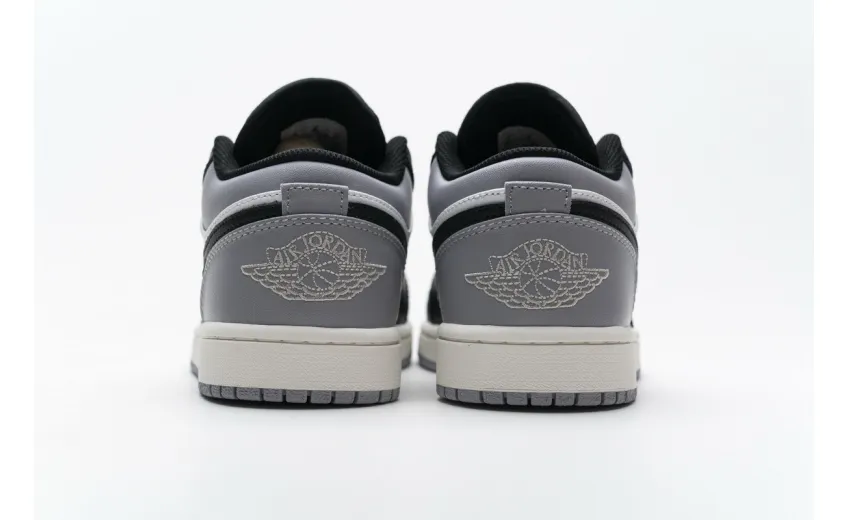 Bstsneaker- Air Jordan 1 Low Grey Toe 553558-110  