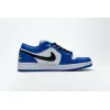 Bstsneaker- Air Jordan 1 Low Hyper Royal Orange Peel 553558-401 