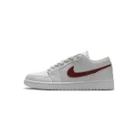 Bstsneaker- Air Jordan 1 Low Milk White Red AQ9941-161 