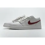 Bstsneaker- Air Jordan 1 Low Milk White Red AQ9941-161 