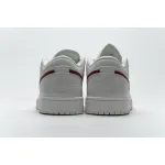 Bstsneaker- Air Jordan 1 Low Milk White Red AQ9941-161 