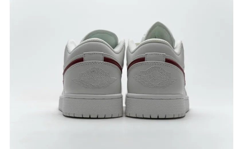 Bstsneaker- Air Jordan 1 Low Milk White Red AQ9941-161 