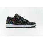 Bstsneaker- Air Jordan 1 Low Multicolor Snakeskin (W) (2020) CW5580-001 