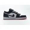 Bstsneaker- Air Jordan 1 Low Obsidian Ember Glow 553558-481 