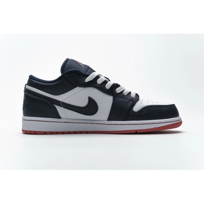 Bstsneaker- Air Jordan 1 Low Obsidian Ember Glow 553558-481  02