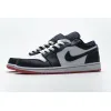 Bstsneaker- Air Jordan 1 Low Obsidian Ember Glow 553558-481 