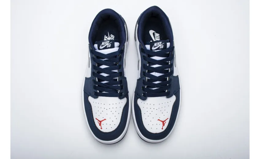Bstsneaker- Air Jordan 1 Low SB Midnight Navy CJ7891-400 