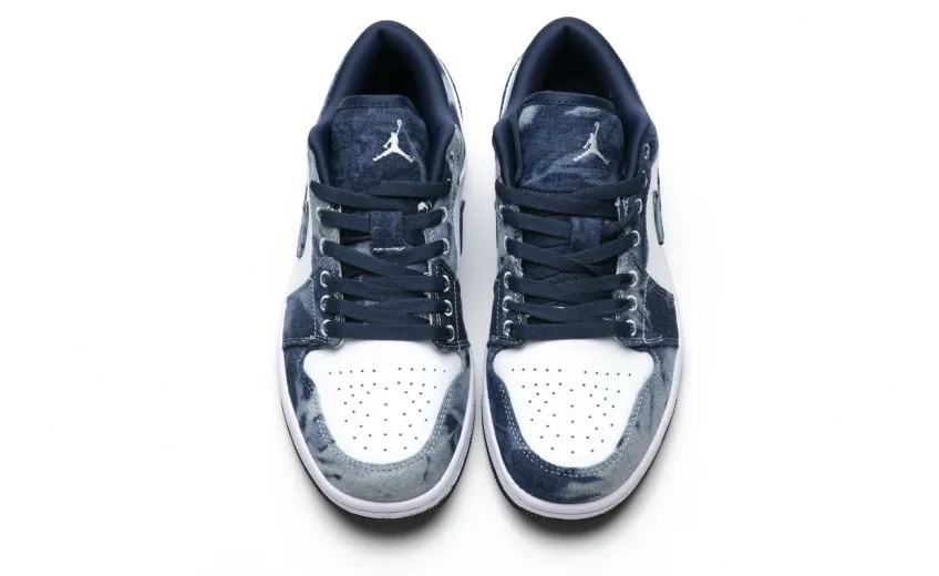 Bstsneaker- Air Jordan 1 Low Washed Denim CZ8455-100 