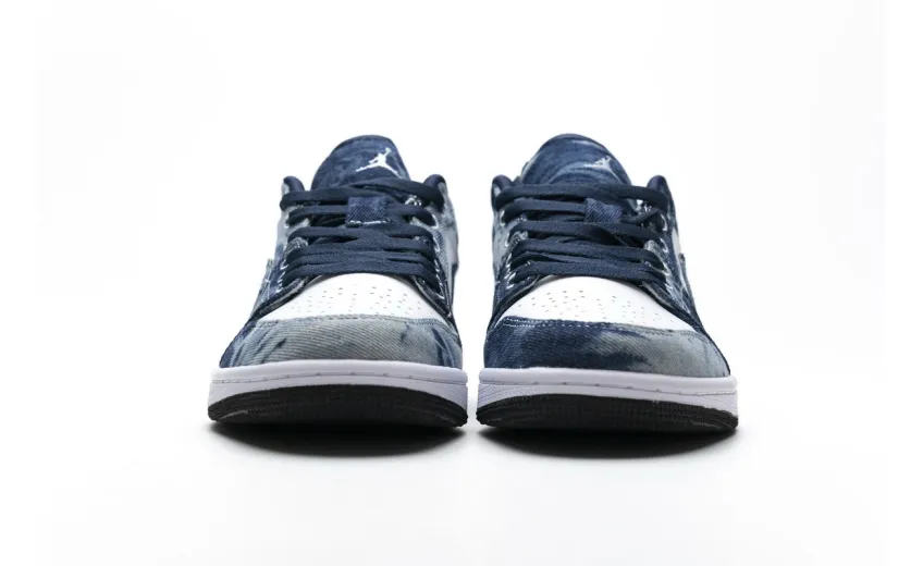 Bstsneaker- Air Jordan 1 Low Washed Denim CZ8455-100 