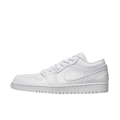  Air Jordan 1 Low White 553558-170  01