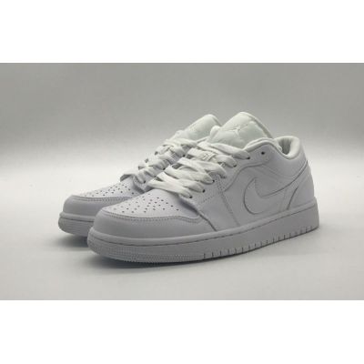 Bstsneaker- Air Jordan 1 Low White 553558-170  02