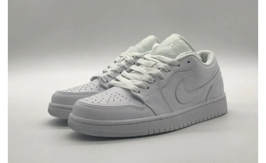 Bstsneaker- Air Jordan 1 Low White 553558-170 