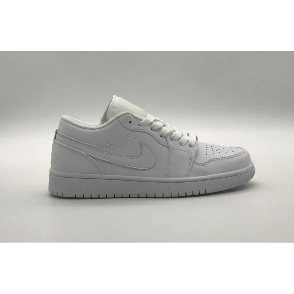 Bstsneaker- Air Jordan 1 Low White 553558-170 