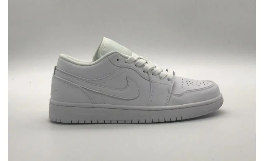 Bstsneaker- Air Jordan 1 Low White 553558-170 
