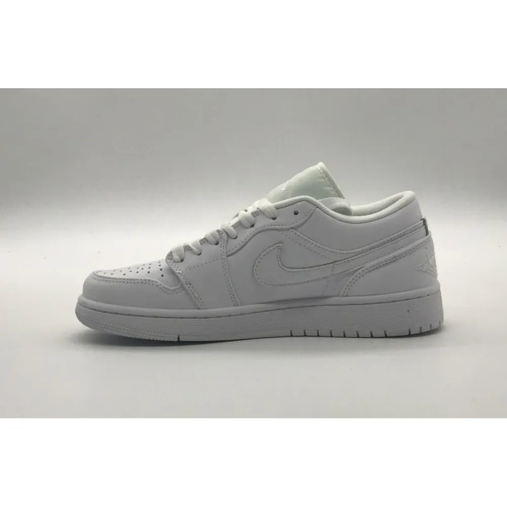 Bstsneaker- Air Jordan 1 Low White 553558-170 