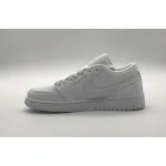 Bstsneaker- Air Jordan 1 Low White 553558-170 