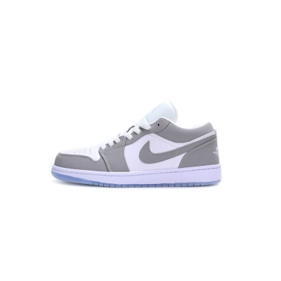 Bstsneaker- Air Jordan 1 Low Wolf Grey DC0774-105   01