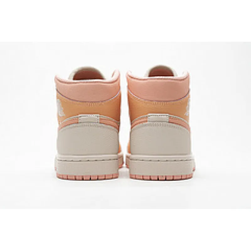 Bstsneaker- Air Jordan 1 Mid “Apricot Orange” DH4270-800  