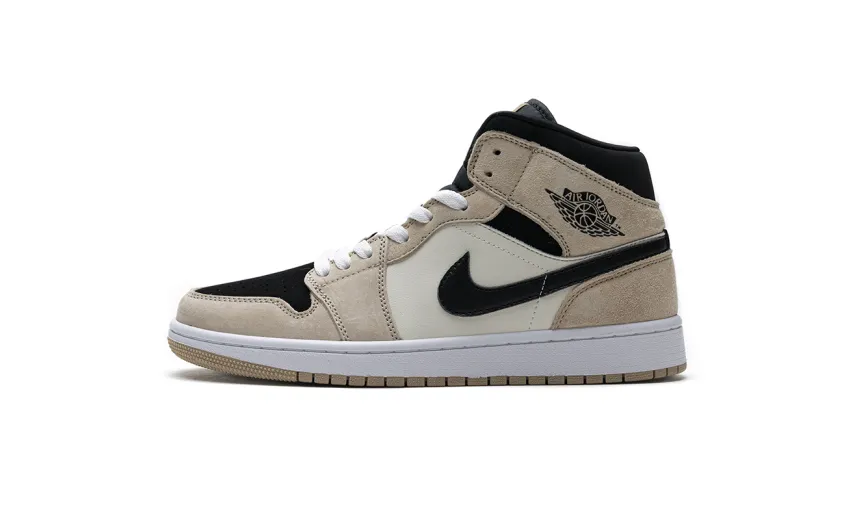Bstsneaker- Air Jordan 1 Mid Barely Orange (W) BQ6472-800 