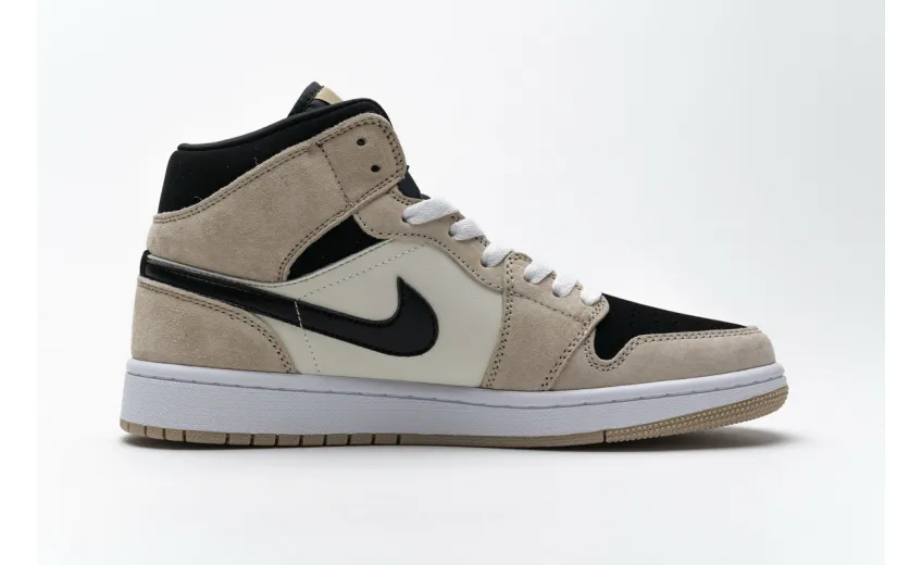 Bstsneaker- Air Jordan 1 Mid Barely Orange (W) BQ6472-800 