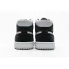 Bstsneaker- Air Jordan 1 Mid Black Particle Grey Gym Red 554724-060 