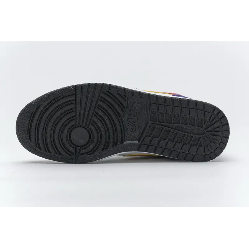 Bstsneaker- Air Jordan 1 Mid Bred Multi-Color 554724-125 