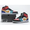 Bstsneaker- Air Jordan 1 Mid Bred Multi-Color 554724-125 