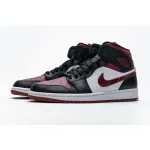  Air Jordan 1 Mid Bred Toe 554724-066  