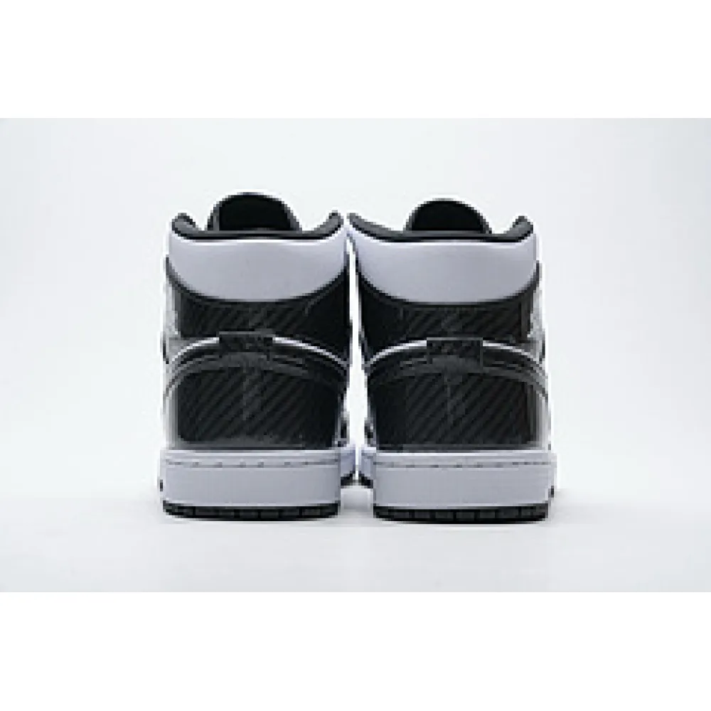Bstsneaker- Air Jordan 1 Mid Carbon Fiber DD1649-001 