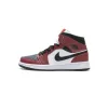 Bstsneaker- Air Jordan 1 Mid Chicago Black Toe (GS) 554725-069 