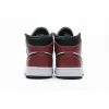 Bstsneaker- Air Jordan 1 Mid Chicago Black Toe (GS) 554725-069 