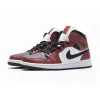 Bstsneaker- Air Jordan 1 Mid Chicago Black Toe (GS) 554725-069 