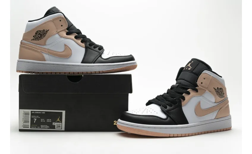Bstsneaker- Air Jordan 1 Mid Crimson Tint 554725-133 