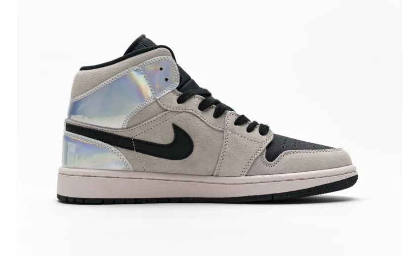 Bstsneaker- Air Jordan 1 Mid Dirty Powder Iridescent (W) BQ6472-602 
