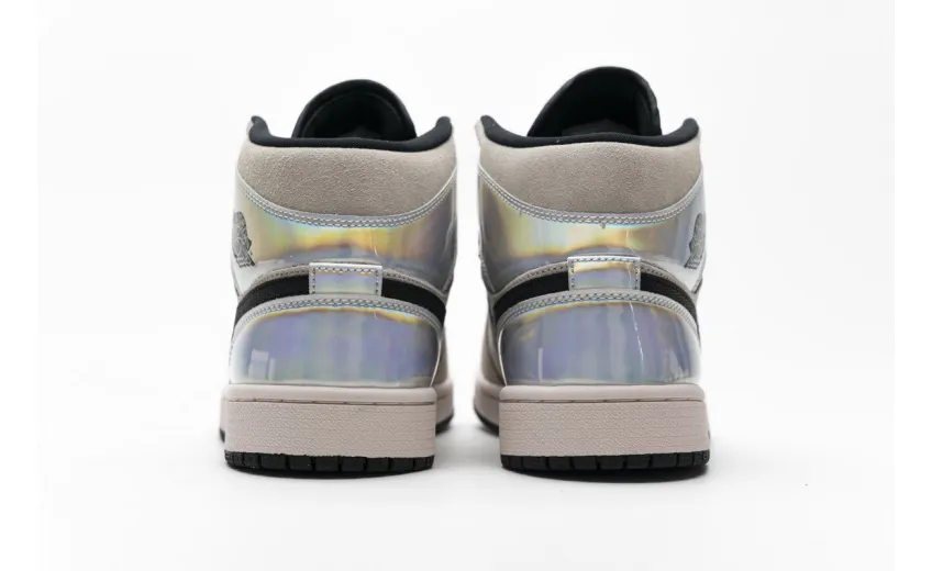 Bstsneaker- Air Jordan 1 Mid Dirty Powder Iridescent (W) BQ6472-602 