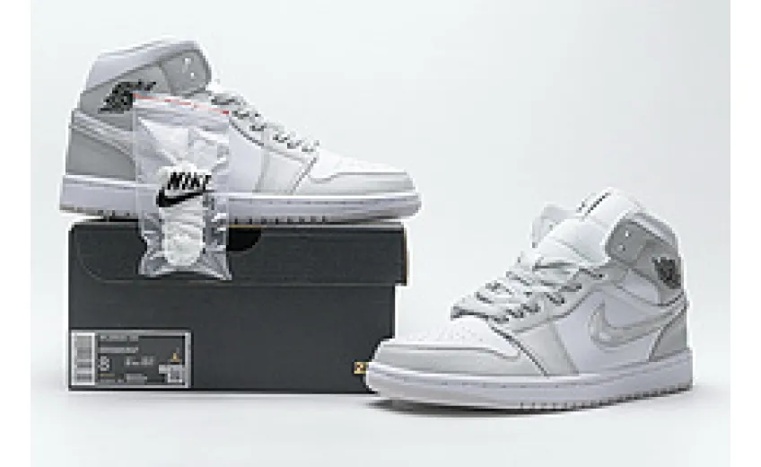 Bstsneaker- Air Jordan 1 Mid Grey Camo DC9035-100 