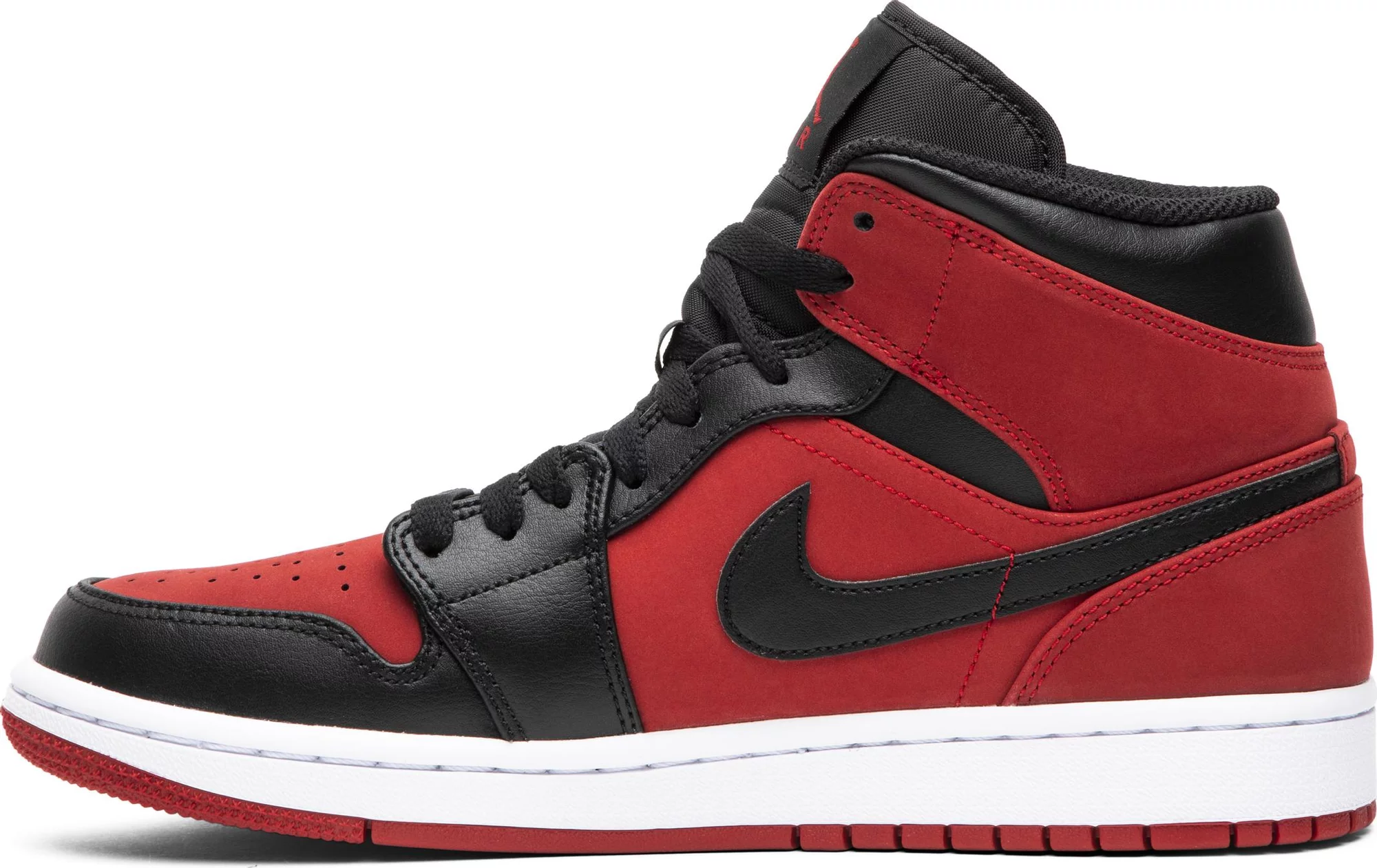 Bstsneaker- Air Jordan 1 Mid Gym Red Black 554724-610 