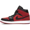 Bstsneaker- Air Jordan 1 Mid Gym Red Black 554724-610 