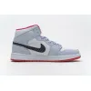 Bstsneaker- Air Jordan 1 Mid Half Blue Polka Dot Swoosh (GS) 555112-400 