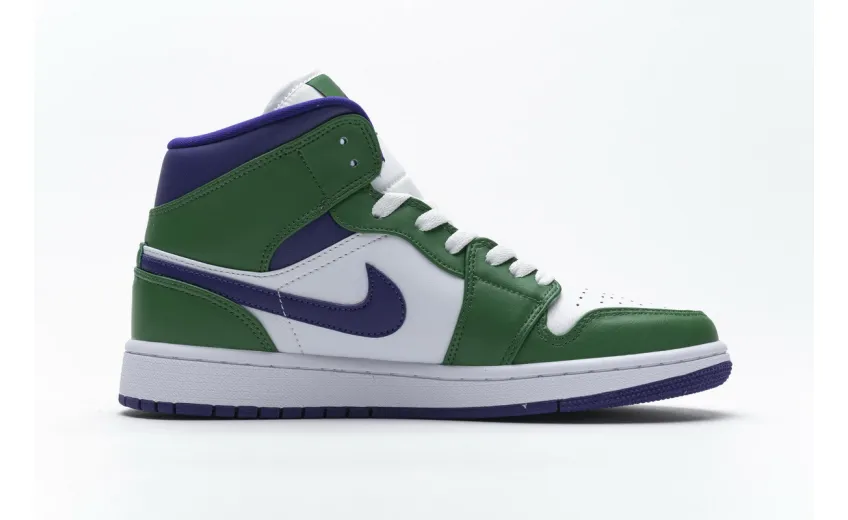 Bstsneaker- Air Jordan 1 Mid Incredible Hulk (GS) 554725-300 
