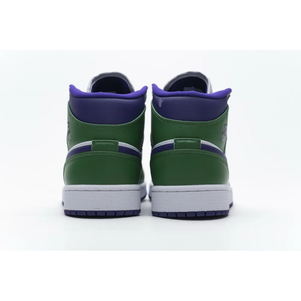 Bstsneaker- Air Jordan 1 Mid Incredible Hulk (GS) 554725-300 