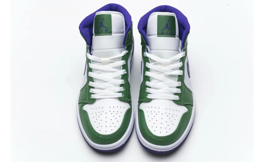 Bstsneaker- Air Jordan 1 Mid Incredible Hulk (GS) 554725-300 