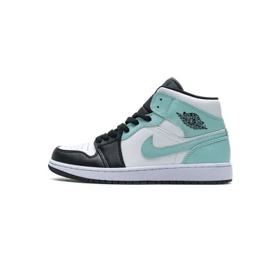 Bstsneaker- Air Jordan 1 Mid Island Green 554724-132 