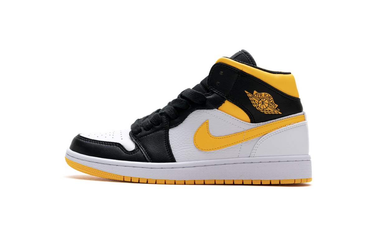 Bstsneaker- Air Jordan 1 Mid Laser Orange Black (W) CV5276-107 