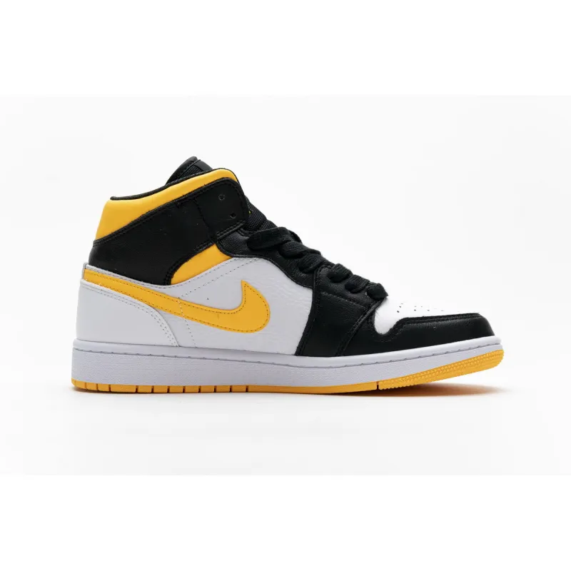 Bstsneaker- Air Jordan 1 Mid Laser Orange Black (W) CV5276-107 