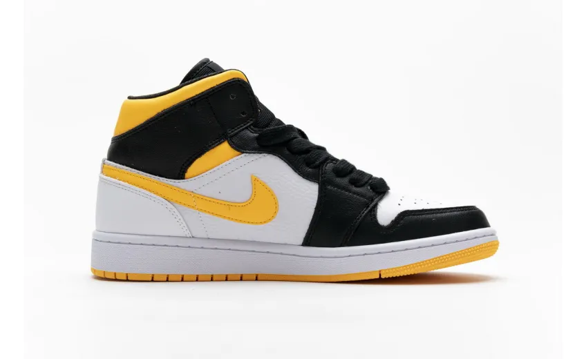 Bstsneaker- Air Jordan 1 Mid Laser Orange Black (W) CV5276-107 