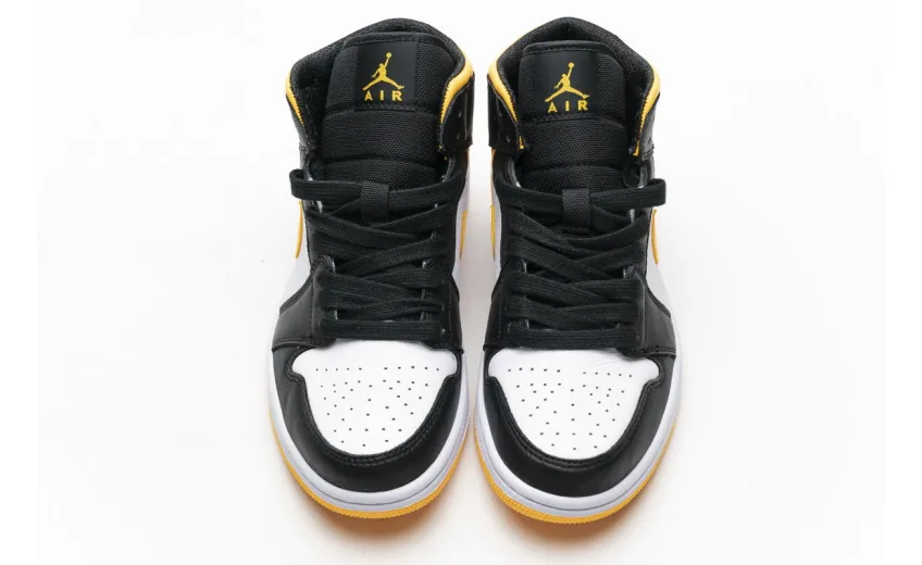 Bstsneaker- Air Jordan 1 Mid Laser Orange Black (W) CV5276-107 