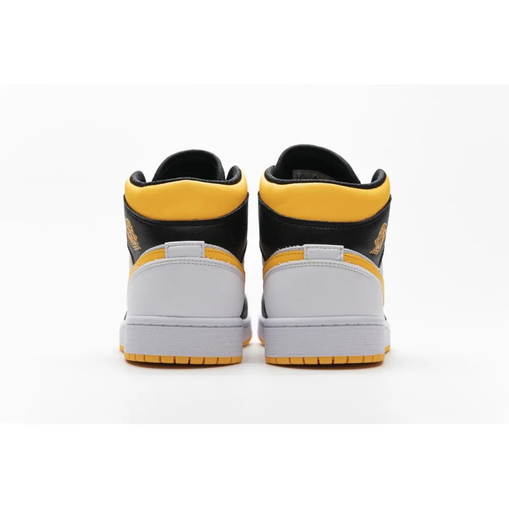 Bstsneaker- Air Jordan 1 Mid Laser Orange Black (W) CV5276-107 