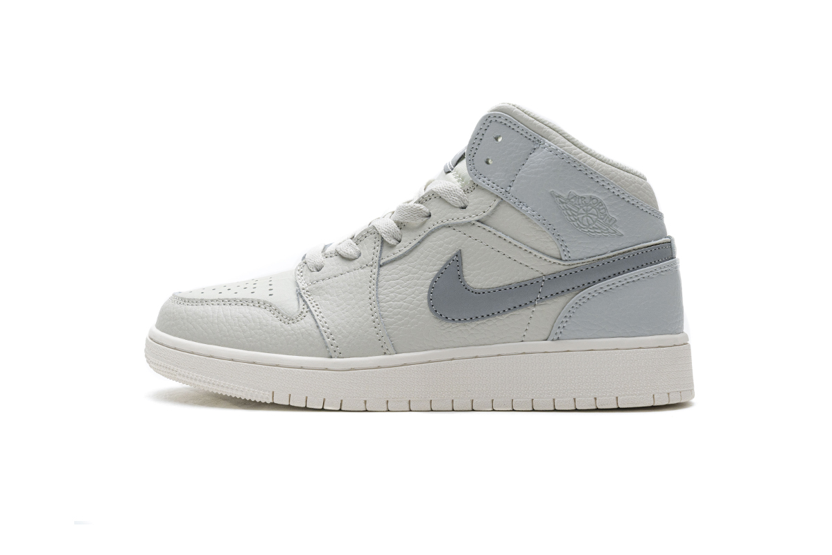 Bstsneaker- Air Jordan 1 Mid Light Bone 852542-003 