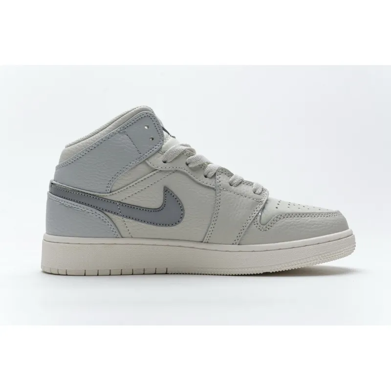 Bstsneaker- Air Jordan 1 Mid Light Bone 852542-003 